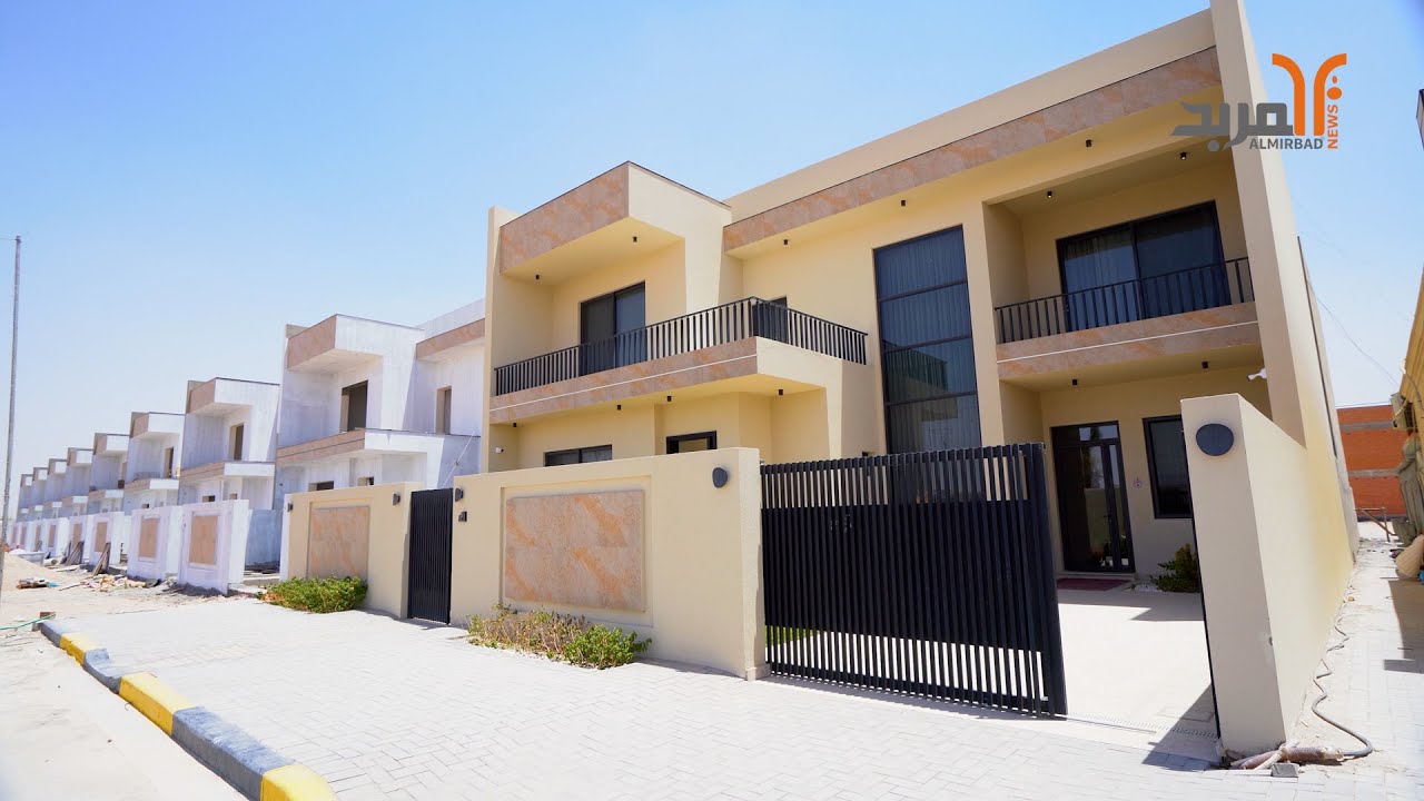 مجمع الفرح السكني يقترب من الاكتمال.. إنجاز متسارع ووحدات في مراحلها الأخيرة #المربد