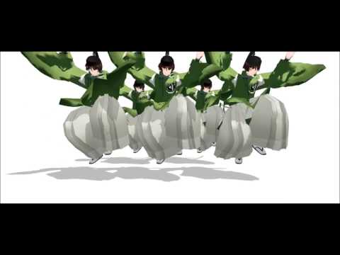 【MMD刀剣乱舞】フライングゲット 石切達 固定相機