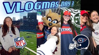 come with us to a Titans game AS INFLUENCERS!!!!! vlogmas day THREE 💙