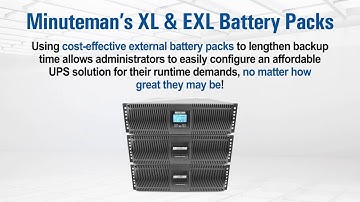 Minuteman UPS Extended Runtime Solutions
