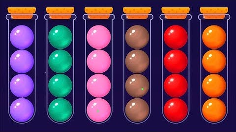 Ball game level 2545 - 2565 | Ball Sort puzzle