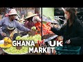 WE WENT TO A GHANA MARKET WITH 5 DOLLARS | CHALLENGING AKUA DIMPLES