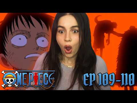 LUFFY OMG 😨│ONE PIECE Episode 109-110 REACTION