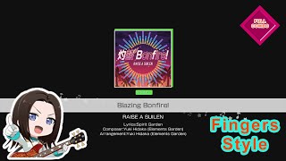 bandori  Raise A Suilen Blazing Bonfire  Normal s  Fingers Style Gameplay   Combo