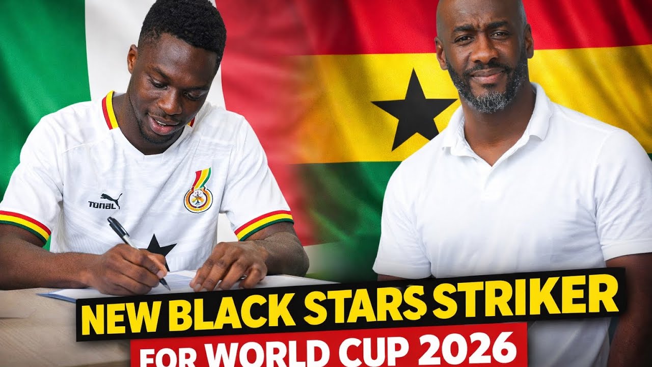 🇮🇹🇬🇭NEW BLACK STARS STRIKER VETERAN ITALY 🇮🇹 BORN GHANAIAN 🇬🇭 + ONE DEFENDER BELGIUM 🇧🇪 FULL - BACK 