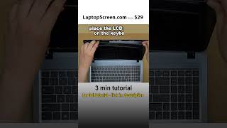How to replace screen on Asus X540B. Short tutorial