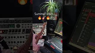 Summer vibes 🔥🎸🔥 #cubasepro #focusrite #analog #classicalguitar #hiphop