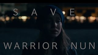 Ava's run on the beach (slightly edited) | Warrior Nun S1, Ep1