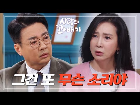 ＂윤다훈에게 장세현이 두 <strong>집</strong> 살림한 사실을 말하는 <strong>심혜진</strong> [사랑의 꽈배기] | KBS 220323 방송
