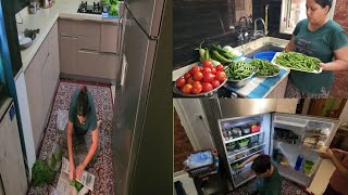 💐आज तो पूरी सब्जी मंडी घर आ गई 1 हफ्ते की सब्जी store कर ली 💐Sunday vlog💞
