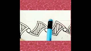 Famous Zentangle Border And Pattern Ideas| #viral #trending #firstshortvideo#art #shortvideo #shorts #short Net Worth