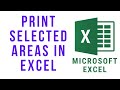 How to Print Selected Data from a Worksheet in Excel