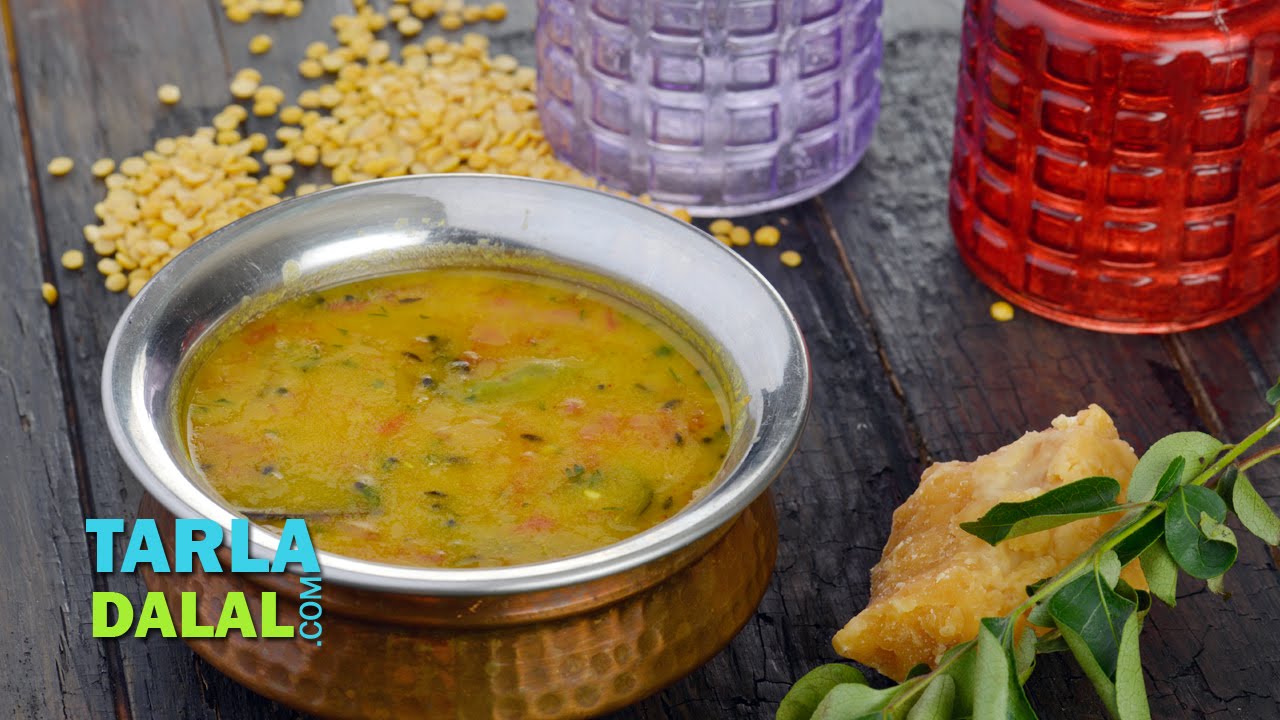 Gujarati Toovar Dal, Gujarati Tuvar Dal, Khatti Meethi Dal Recipe by