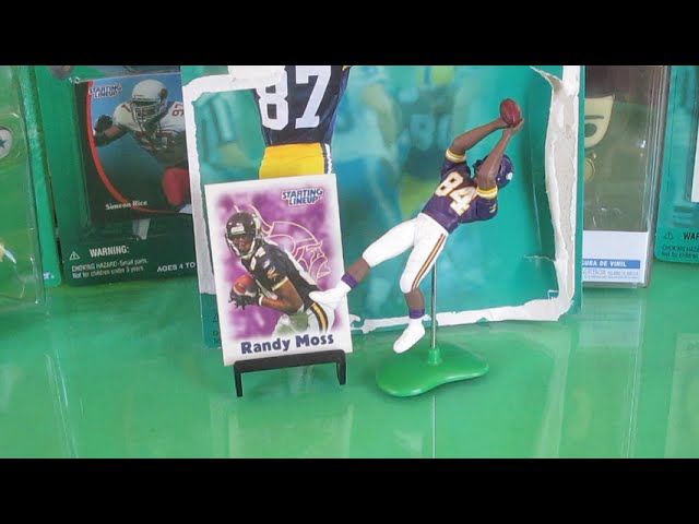 Randy Moss 2000 Hasbro Football Starting Lineup Toy Figure