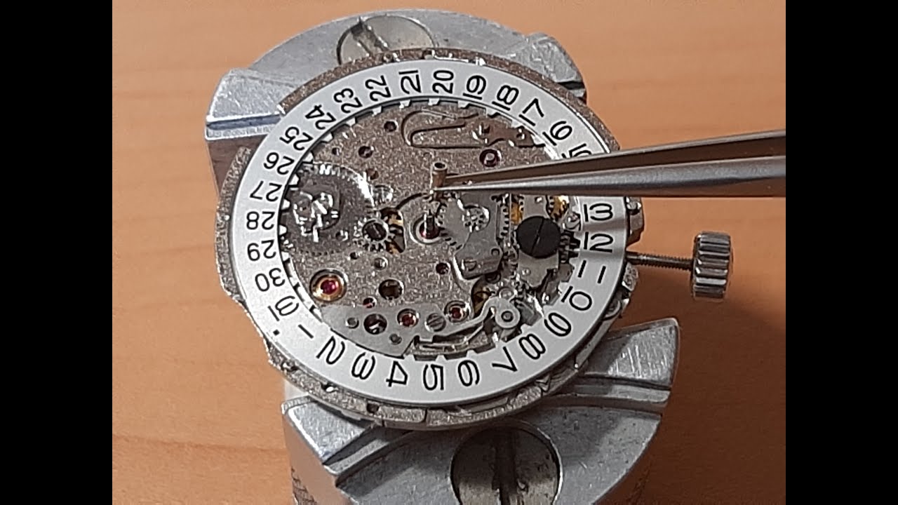 RELOJ DE PULSO-CAÑÓN DE MINUTOS REPARACIÓN