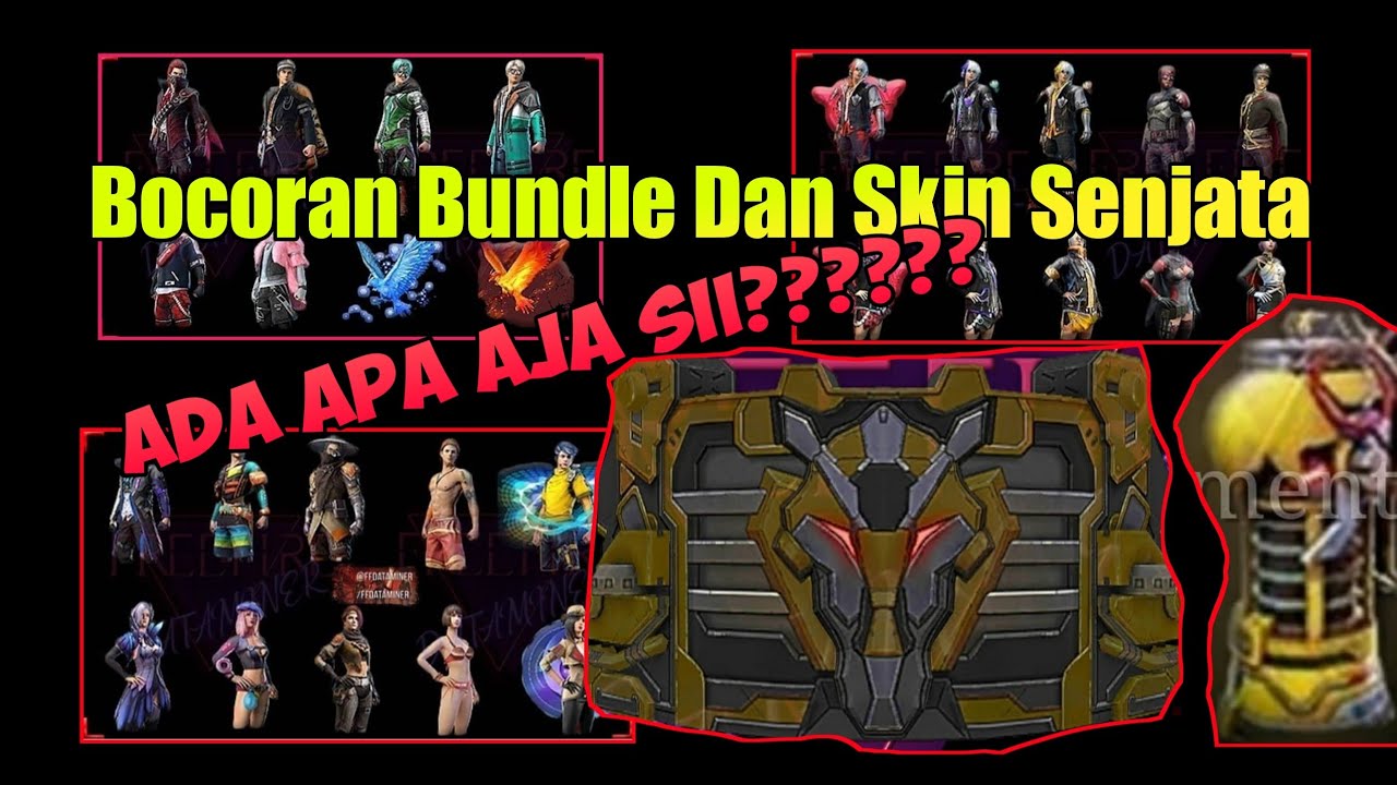 Bundle dan skin senjata Terbaru Free Fire - YouTube