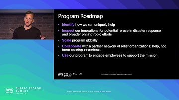 Enabling Resilience Through the Cloud: AWS Disaster Response Program