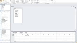 Microsoft Access 2010 Video 19 Select Query