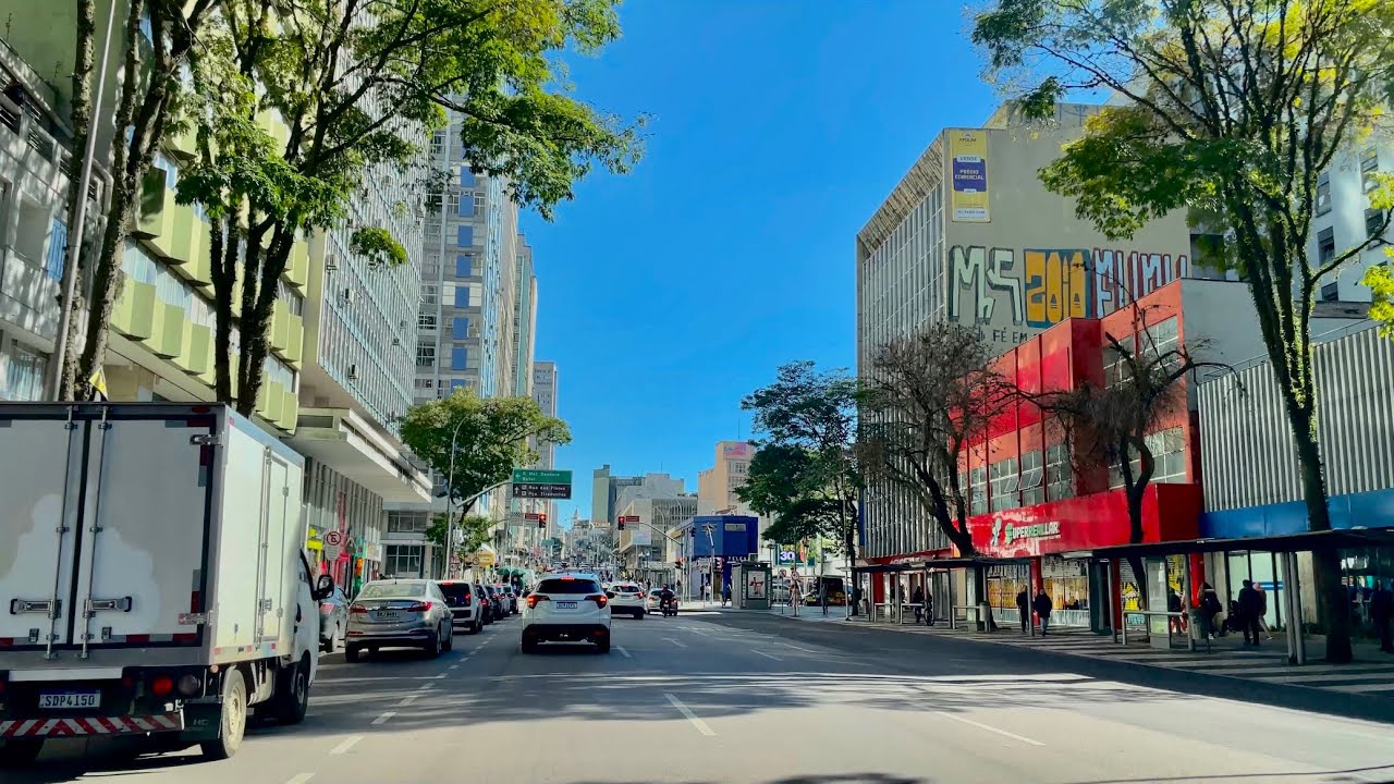 Dirigindo por Curitiba, do Hauer até o Centro 