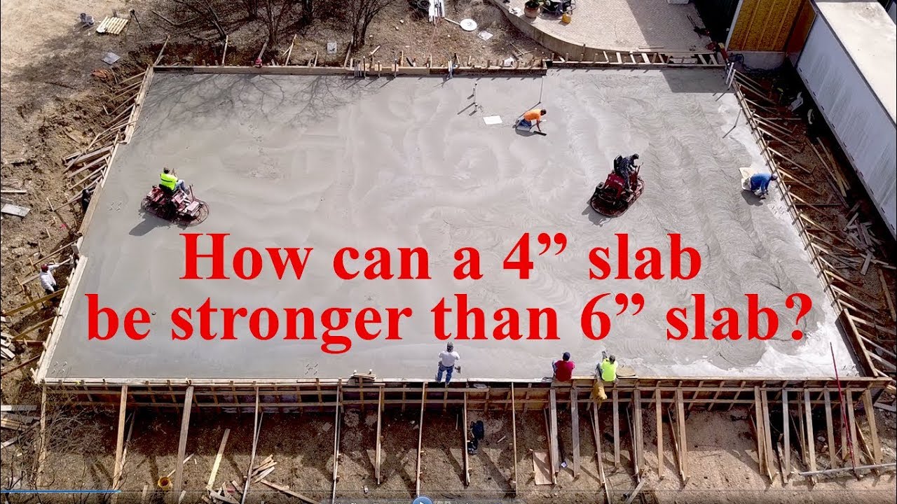 How Much Weight Can 4 Inches Of Concrete Support