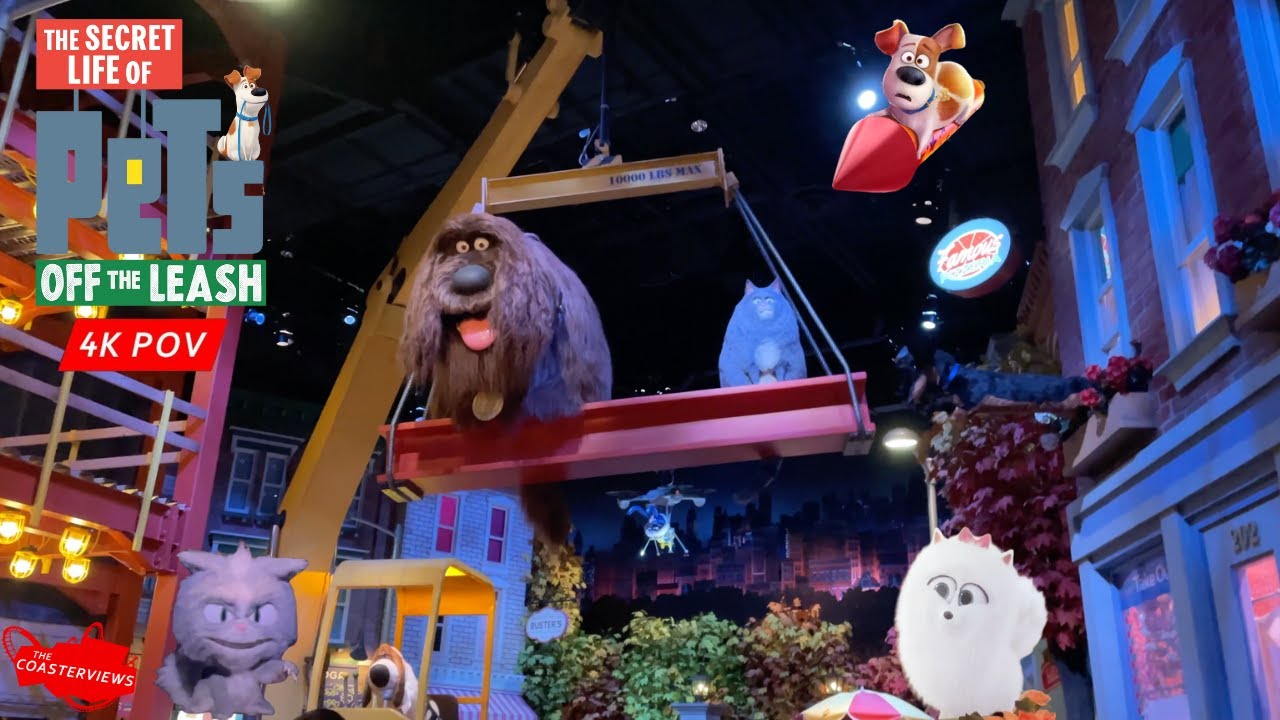 Тайная жизнь домашних животных: Без поводка [4K-POV] Полное погружение в Universal Studios Hollywood