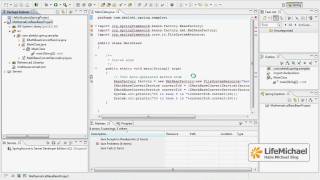 Importing SpringSource Existing Project Content