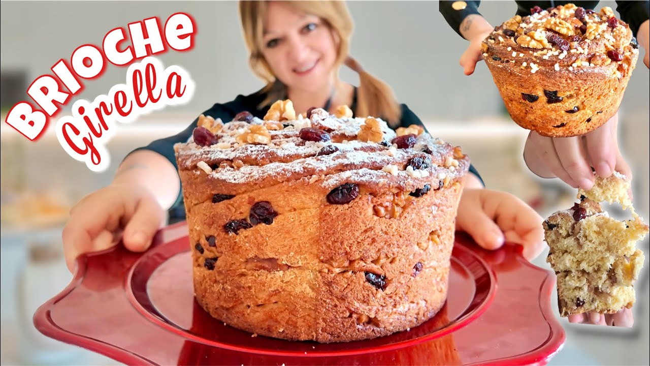 Панбриоше Пан Джирелла с ароматом панеттоне — легко и просто приготовить дома 🎄