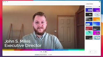 How to brand your meeting with Prezi Video
