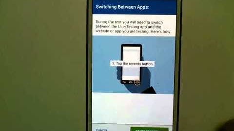 UserTesting - Mobile Recorder - Android Hard Button Tutorial