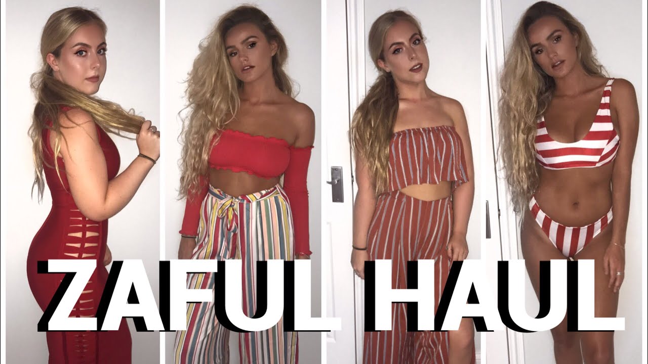 HUGE TRY ON ZAFUL HAUL | HONEST REVIEW | SYD AND ELL