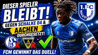 Dieser Spieler bleibt beim 1. FC Magdeburg! Schalke & Aachen gehen leer aus
