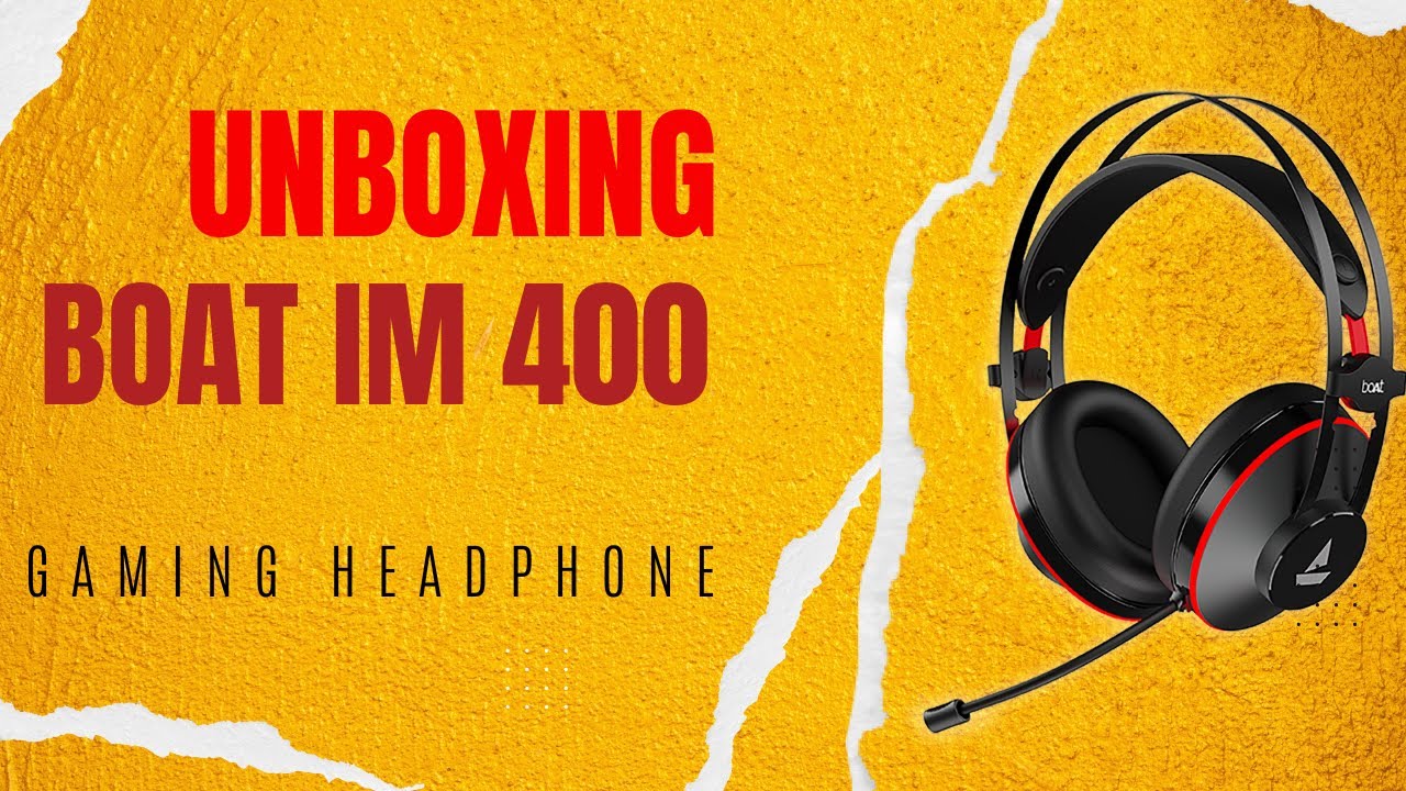 Unboxing Boat Immortal-IM-400 | Best gaming headphones under 2k?