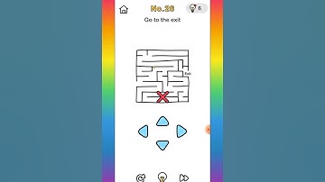 Brain out Level 26 Go to the exit