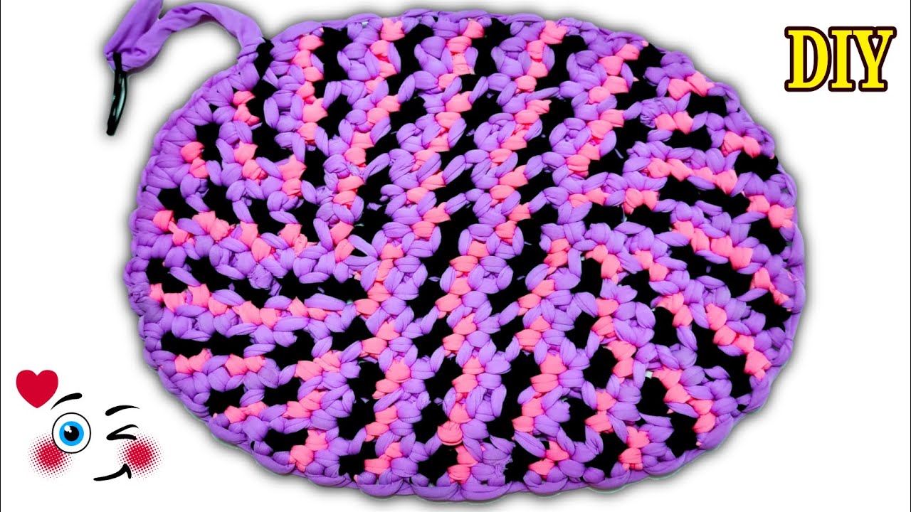 DIY, Doormat Making at Home with old clothes, paydan banane ka tarika simple,  macrame crafts