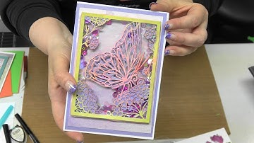 #200 Learn Painting with Embossing Powder & Simply Defined Dies by Scrapbooking Made Simple