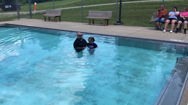2019 June - Camp Virginia Haddox baptism