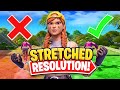 The BEST Stretched Resolution To Use in Fortnite Season 3! (FPS BOOST RES!) - Fortnite Pro Tips!