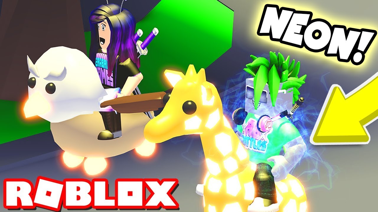Every Legendary Neon Pet In Roblox Adopt Me Youtube