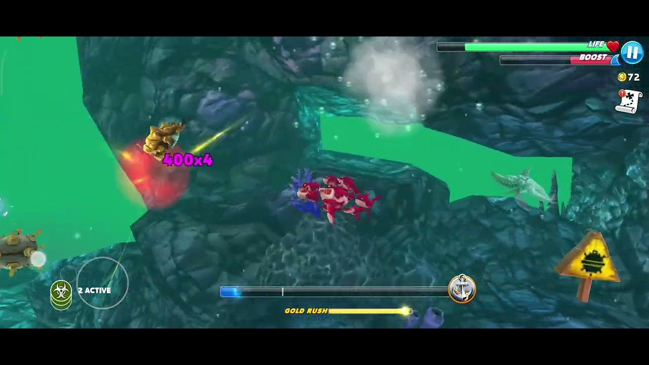 Hungry shark gameplay pt5 pls plss sub& like 