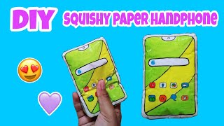 Diy Paper Squishy Hp Tutorial Membuat Squishy Paper Handphone