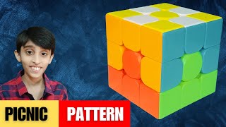 Picnic Pattern  | 3x3 Rubik's Cube | [Pattern Series] | THE CUBE CORNER