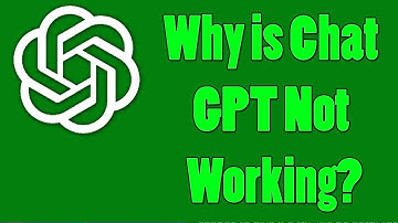 CHATGPT NOT WORKING FIX | Why is Chat GPT Not Working?