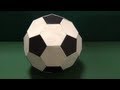 ã€Œã‚µãƒƒã‚«ãƒ¼ãƒœãƒ¼ãƒ«ã€æŠ˜ã‚Šç´™"soccer ball"origami