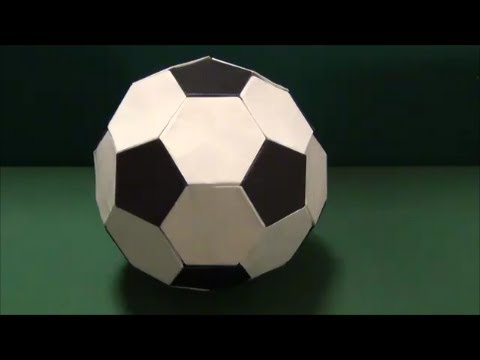 Soccer Ball Origami Youtube