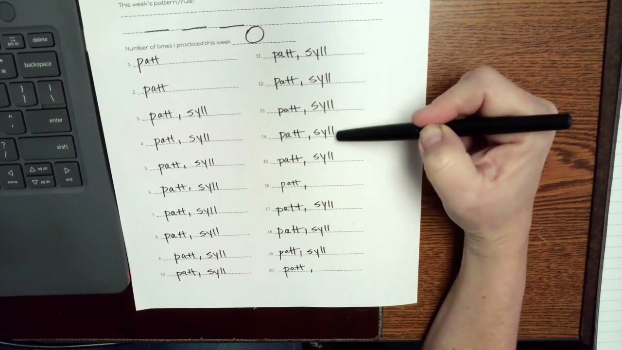 Spelling Test Week #22