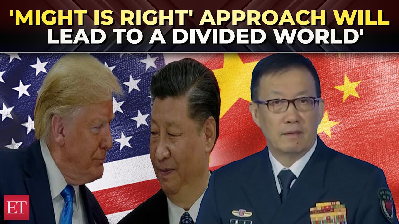 'Trump’s bullying...' | China's defence minister urges greater unity to avoid 'law of the jungle'