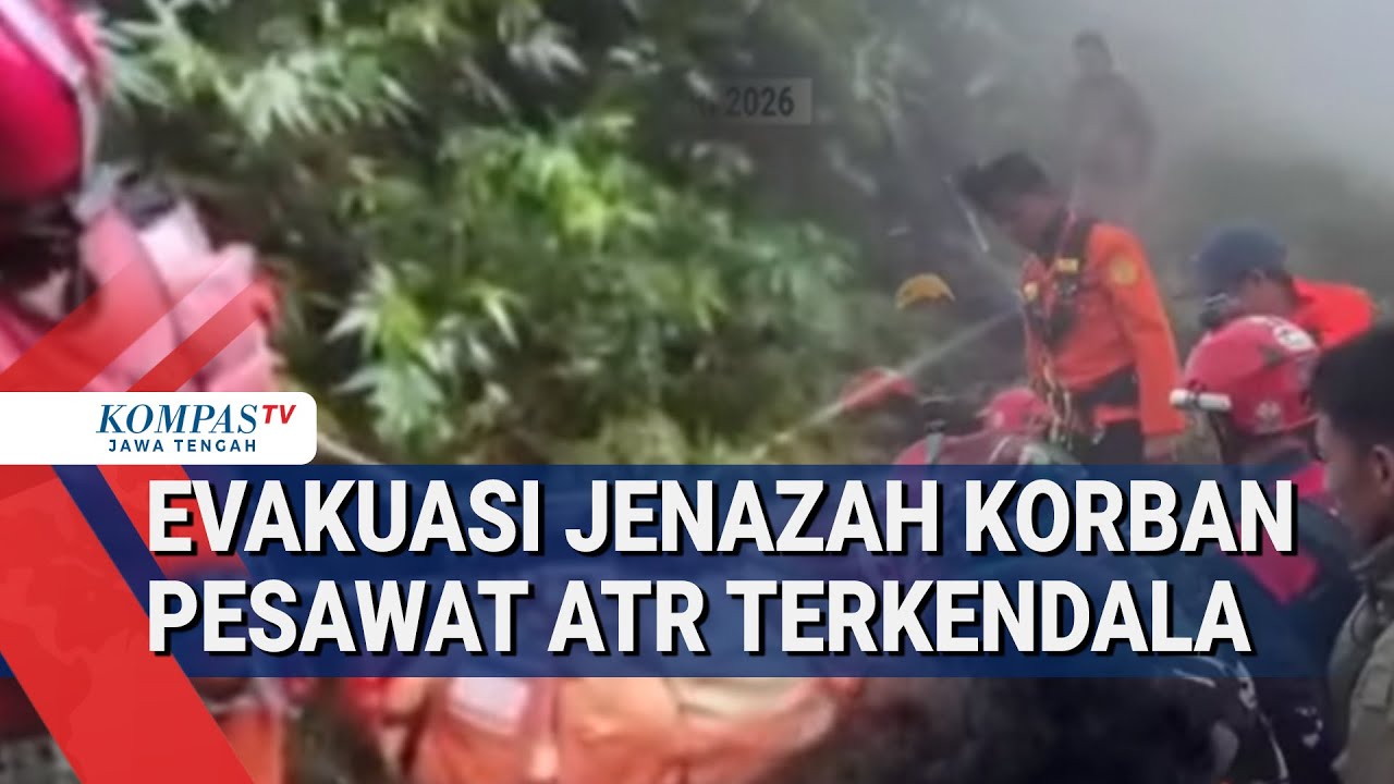 Evakuasi Jenazah Korban Pesawat ATR 42-500 Terkendala