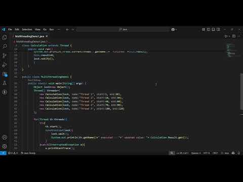 Java Thread Control using wait() and notify() | Manual Thread Synchronization Explained