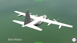 Animation of Fatal Marine Corps KC130T Crash