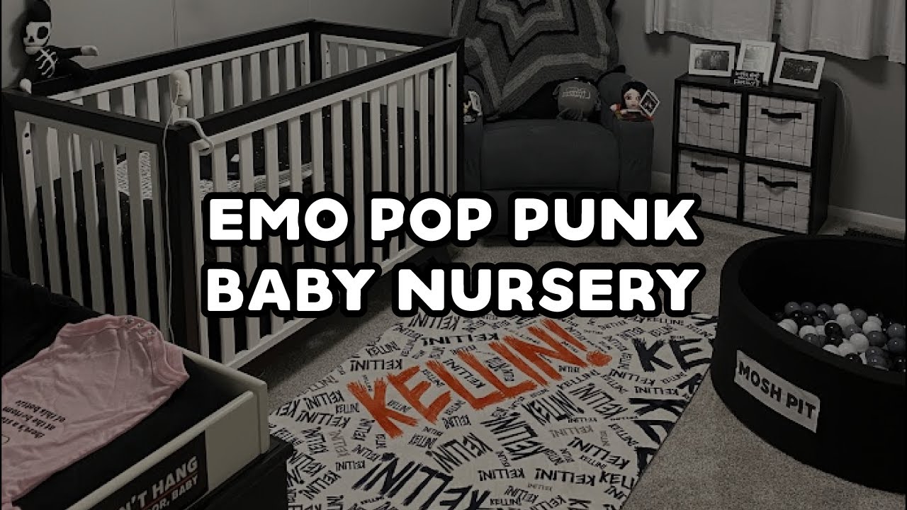 Emo Pop Punk Baby Nursery Room - My Chemical Romance Fall Out Boy ...